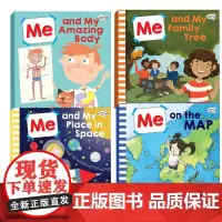 科学概念简单学Me and My系列科普绘本读物4册 英文原版绘本Amazing Body/Place in Space
