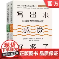 正版 写出来感觉好多了(缓解焦虑的创意手账,释放压力的创意手账,共2册) Lisa M. Schab 9787111