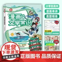 开心 第2版 漫画必背文学常识 开心童书编著 湖南教育