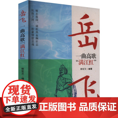 岳飞 一曲高歌"满江红" 郭宏文 编 历史人物社科 正版图书籍 民主与建设出版社