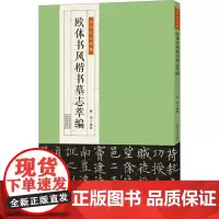 欧体书风楷书墓志萃编 杨华 编 毛笔书法 艺术 河南美术出版社