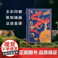 小王子 80周年纪念版 (法)安托万·德·圣-埃克苏佩里 著 李玉民 译 外国文学名著读物 文学 人民文学出版社