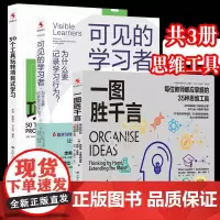 正版 [共3册]一图胜千言+50个工具玩转项目式学习+为什么要记录学习行为 提升教学效果的实用思维工具 长江文艺出版社