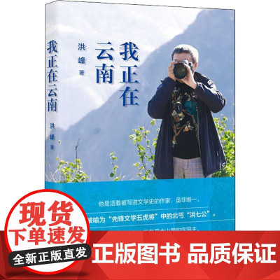 我正在云南 洪峰 著 散文 文学 万卷出版社