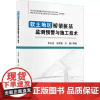 软土地区桥梁桩基监测预警与施工技术 吴志坚 等 著 交通/运输专业科技 正版图书籍 中国地质大学出版社