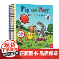 Pip and Posy波西和皮普全套6册 英文原版书儿童启蒙绘本图画故事书 Axel Scheffler著幼儿早教启蒙