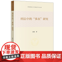 刑法中的“多次”研究 田恬著 法律出版社