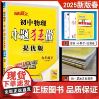 2025春新版恩波教育初中物理小题狂做 提优版九年级下 苏科版9下册物理初中同步练习教辅江苏凤凰科学技术出版社附赠答案小