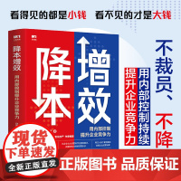 降本增效 用内部控制提升企业竞争力 降低企业经营成本 人效倍人效倍增 竞争力有效内控方法 风险管理企业管理图书