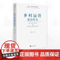 乡村运营临安样本/陈伟洪主编/浙江大学出版社