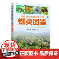 海南热带雨林国家公园蝶类图鉴 500余种蝴蝶 出版社正品