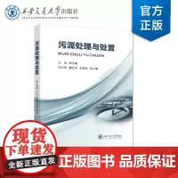 正版 污泥处理与处置 主编 胡玉瑛 西安交通大学出版社