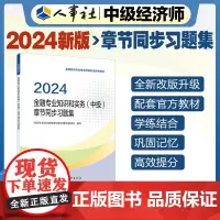 2024新版中级经济师教辅金融2024版 金融专业知识和实务(中级)章节同步习题集2024 中国人事出版社