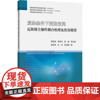 复杂条件下受限空间瓦斯煤尘爆炸耦合机理及伤害模型:景国勋等 著 大中专理科科技综合 大中专 中国矿业大学出版社