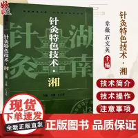 针灸特色技术湘 中医适宜技术丛书 章薇 石文英主编 湖湘文化精神实质特点 湖湘五经配伍针灸法 9787513288583