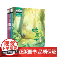 金波四季桥梁书4册注音美绘版 绿房子红叶林白城堡蓝帆船 小学生一二三年级课外书经典童话故事四季美文春夏秋秋冬天卷