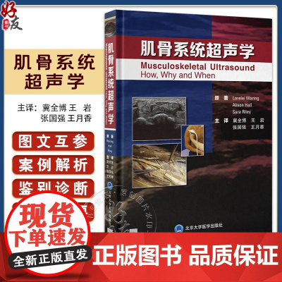 肌骨系统超声学 超声图像优化和安全防护 肌骨系统超声的基本原则概述 主译冀全博 王岩 张国强等9787565931819