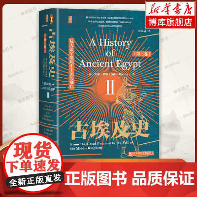 古埃及史(第二卷):从大金字塔到中王国的衰亡 约翰·罗默 著 甲骨文丛书 世界通史 社会科学文献出版社 正版书籍