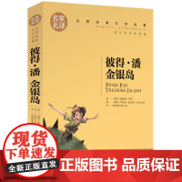 皮特潘 金银岛 中小学生课外阅读书籍世界经典文学名著青少年儿童文学读物故事书名家名译原汁原味读原著