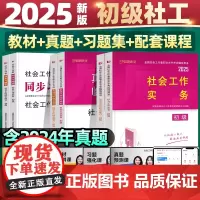 社工2025年初级教材历年真题试卷同步习题集社工证初级考试教材2024助理实务综合能力题库全国社会工作者职业水平考试用书