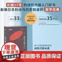 2023新书 线性代数入门 数学思维阅读书 理科生课外书籍 科普百科自然科学 日本线性代数核心概念线性代数及其应用入门书