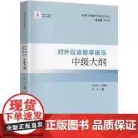 对外汉语教学语法中级大纲 | 对外汉语教学语法丛书 一线汉语教师、研究者、汉语国际教育专业研究生和本科生阅读