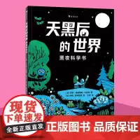 浪花朵朵 天黑后的世界 黑夜科学书 莉萨德雷斯蒂贝提克6岁儿童绘本人体动物植物夜空四大主题儿童科普百科图画书童书绘本3到
