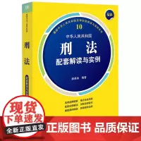 [正版]2024最新中华人民共和国刑法配套解读与实例(第五版)郝英兵 法律出版社 9787519793241
