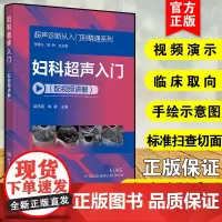 超声诊断从入门到精通系列 妇科超声入门 配视频讲解 超声入门影像读片指南 超声断面图体位图手绘示意图 医学影像参考书