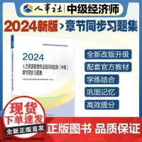 2024新版中级经济师教辅人力2024版 人力资源管理专业知识和实务(中级)章节同步习题集2024 中国人事出版社