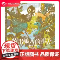 浪花朵朵正版 掉出巢穴的那天 森林自然知识科普 生物学家联手插画师 成长教育少儿绘本 后浪童书