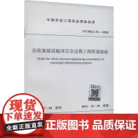 市政基础设施项目全过程工程咨询指南 T/CMEA 53-2024 中国市政工程协会 建筑/水利(新)专业科技 正版图书籍