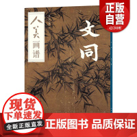 人美画谱 文同 魏广君 正版 绘画 人民美术出版社 9787102091907 画叶法详解画枝干法详解不同情态竹法墨