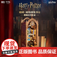 哈利·波特拼装书立:霍格沃茨礼堂 木质拼装立体书 哈利波特与魔法石死亡圣器电影魔法书魔杖收藏手册 JK罗琳原著 儿童文学