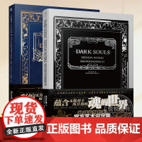 套装2册 DARK SOULS艺术设定集 Ⅰ-Ⅱ 魂的世界+魂的传承 黑暗之魂简中版艺术插画集游戏画集画册周边书籍正