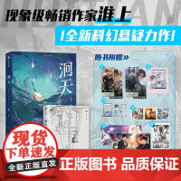 洄天 淮著反光色纸特典版破云不死者提灯看刺刀作者淮上白晟沈酌科幻悬疑淮上甄选3款金句印特签烫黑藏书票中信出版集团