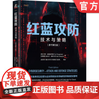 正版 红蓝攻防:技术与策略(原书第3版) Yuri Diogenes 根据当前威胁形势规划攻防策略 97871117