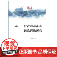 甘青河湟花儿民歌语法研究卢晓霞社会科学书籍