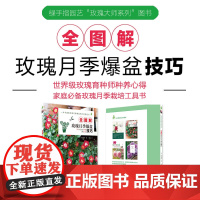绿手指园艺丛书 全图解玫瑰月季爆盆技巧 绿手指玫瑰大师系列 铃木满男
