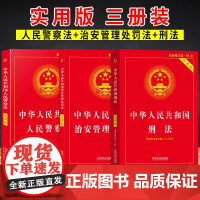 [3本套]中华人民共和国刑法 第十版+中华人民共和国人民警察法+中华人民共和国治安管理处罚法 实用版