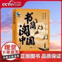 书央视网]书简阅中国 豆瓣高分央视纪录片授权同名图书 于书信中见真情古代 书信 思乡小人物理解中国传统文化广东人民出版社