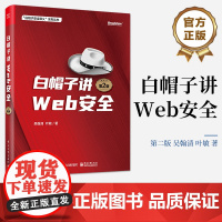 店 白帽子讲Web安全 第2版 吴翰清 叶敏 Web安全安全开发安全产品设计企业安全建设书籍 电子工业出版社