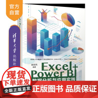 书正版新书]Excel+Power BI数据分析与应用实践 翁东风 清华大学出版社 数据分析