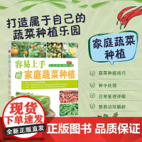 书]容易上手的家庭蔬菜种植 园艺生活休闲 家庭生态小菜园 60多种适合家庭种植的蔬菜 蔬菜的种植技巧 常见蔬菜栽培术语