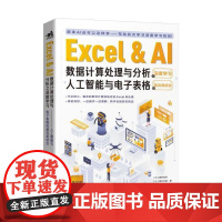 正版Excel&AI数据计算处理与分析之深度学习:人工智能与电子表格的超完美结合(日)涌井良幸//涌井贞美|