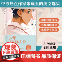 正版 少年不惧岁月长 中考语文作文素材 6-9年级通用 朱成玉美文集 语文特级教师作文解析 中考作文写作 少年励志散文