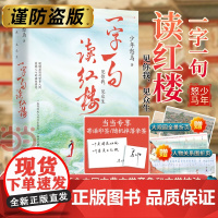 [当当专享印签+随机亲签版+赠关系图+海报]一字一句读红楼 鲜衣怒马少年时作者少年怒马三年心血力作全面解读红楼梦小说散文