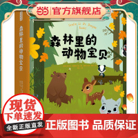 好奇宝宝认知立体绘本 森林里的动物宝贝