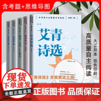 九年级套装:水浒传+艾青诗选+唐诗三百首+儒林外史 人民文学出版社 艾青 著 吴欣歆 编等 中国文学名著读物 世界名著
