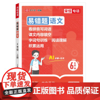 易错题 语文 6年级 上 四川人民出版社 王婧雯 编 小学语文单元测试 小学教辅